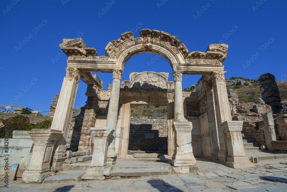 Ephesus ancient city. Selcuk, Izmir / Turkey.
