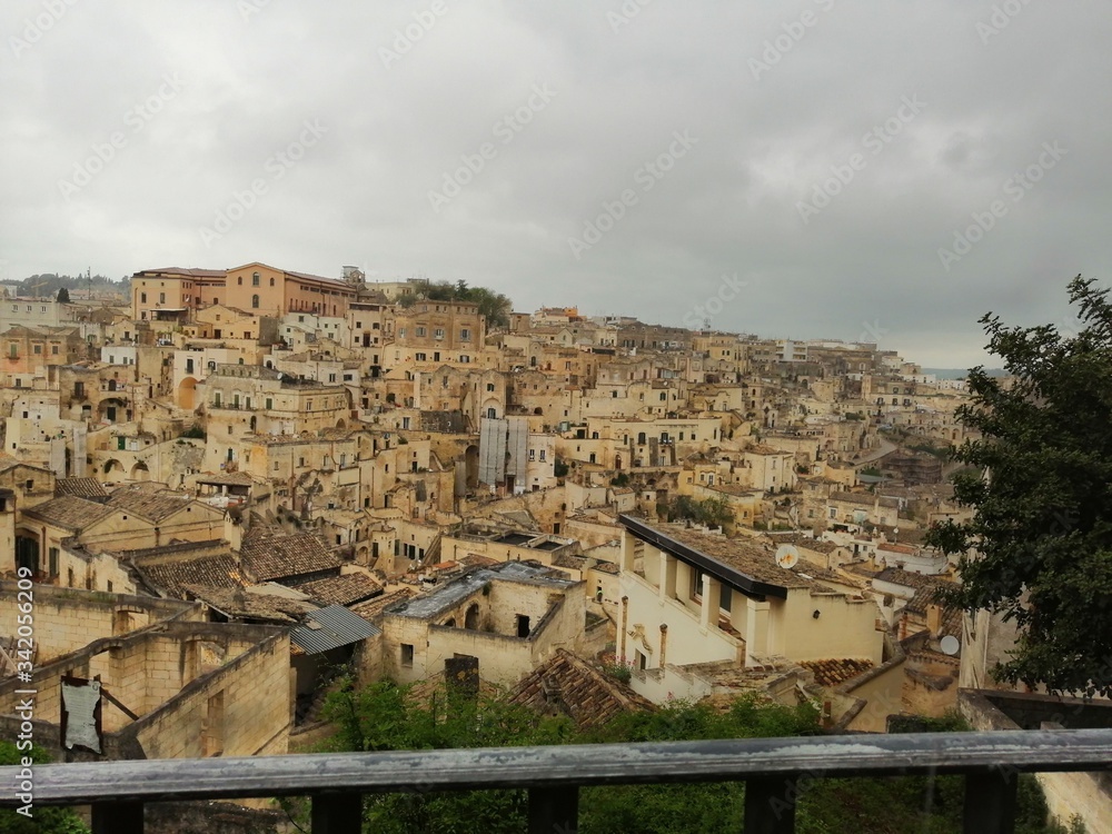 Fototapeta premium Vista di Matera (IT) 