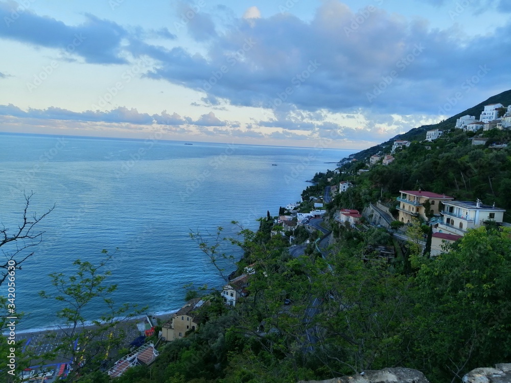 Golfo di Salerno. Vista Vietri Sul Mare