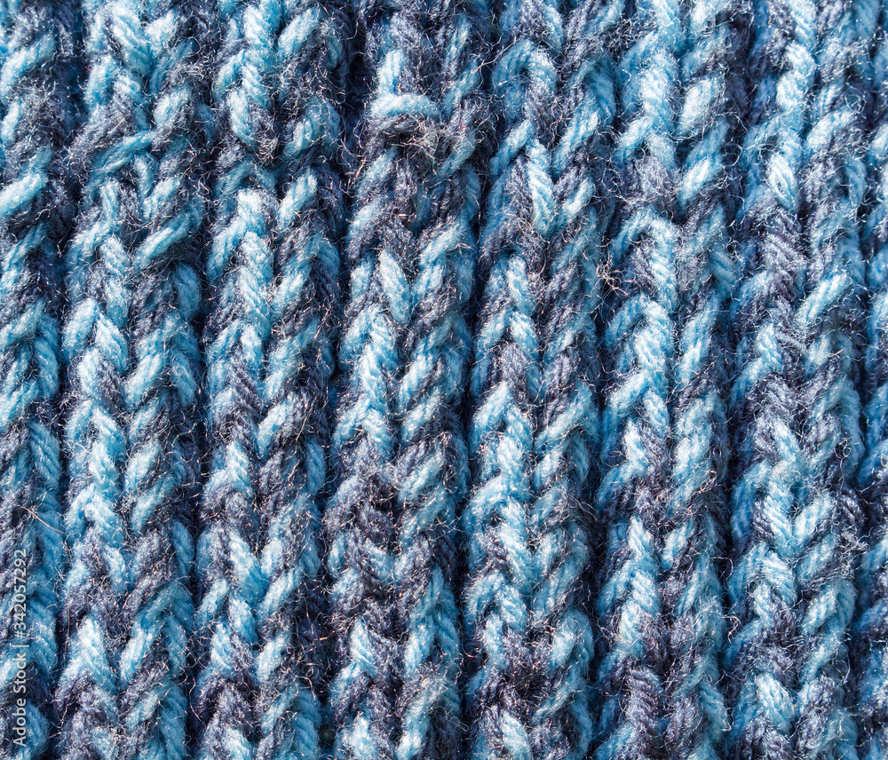 Synthetic fiber blue line  background