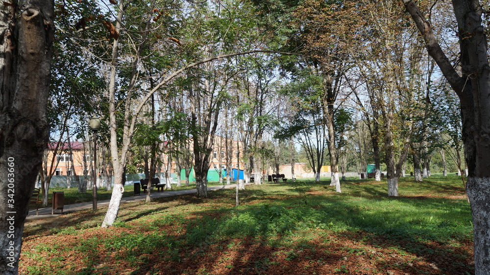 Obraz premium горячий ключ рай