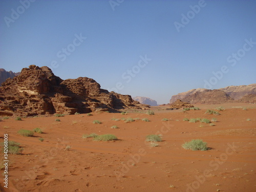 desert table mountains sand wasteland