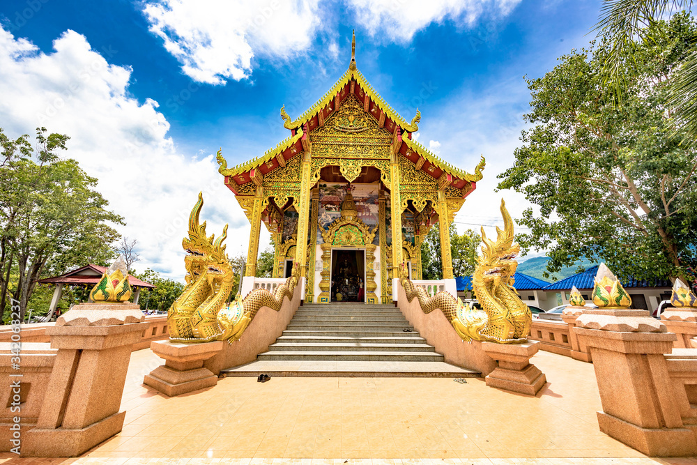 Naklejka premium タイランド北部チャンマイ旅行