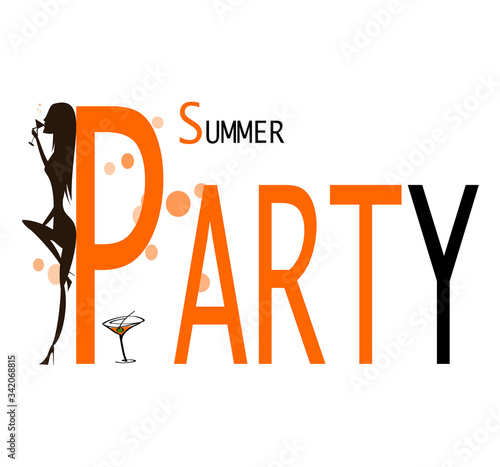 Silhouette nera Summer Party