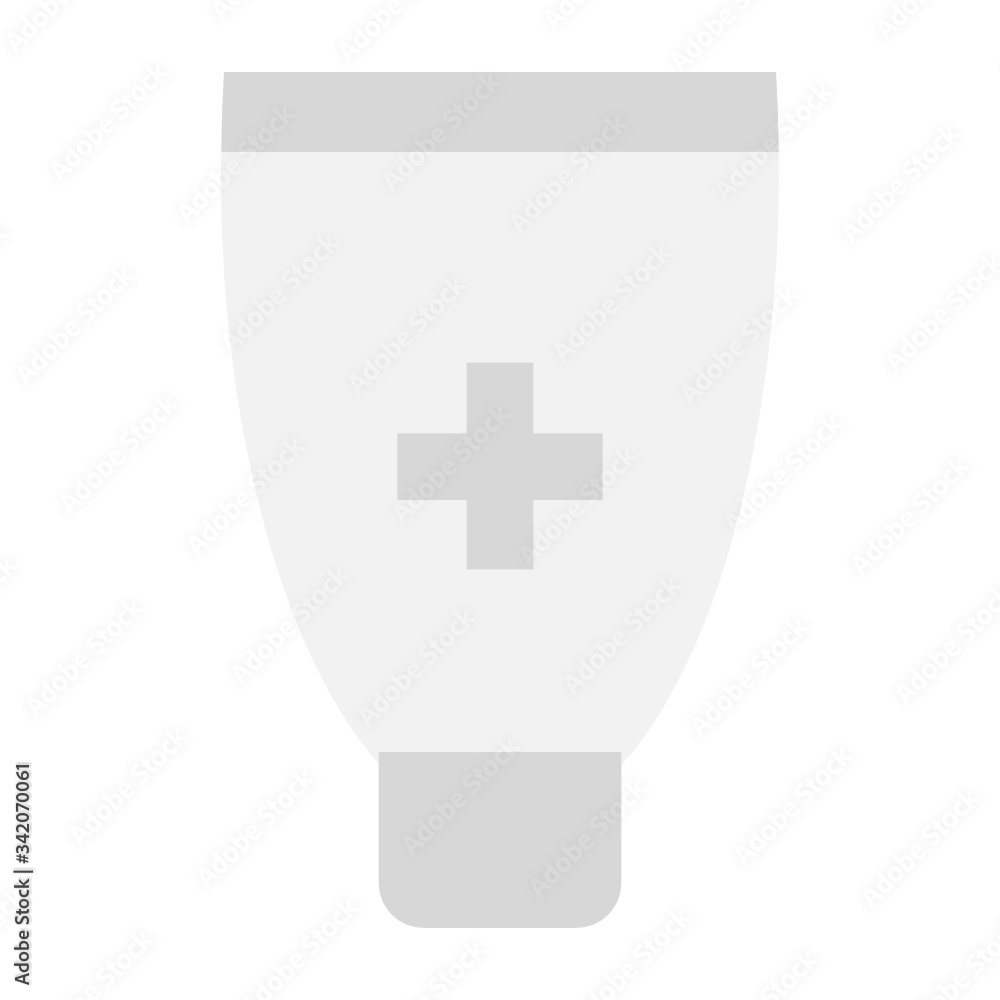 Instant Hand Antiseptic Alcohol Gel Tube Concept Vector Color Icon Design, personal hygiene equipment on white background Instant Hand Antiseptic Alcohol Gel Tube Concept Vector Color Icon Design, personal hygiene equipment on white background