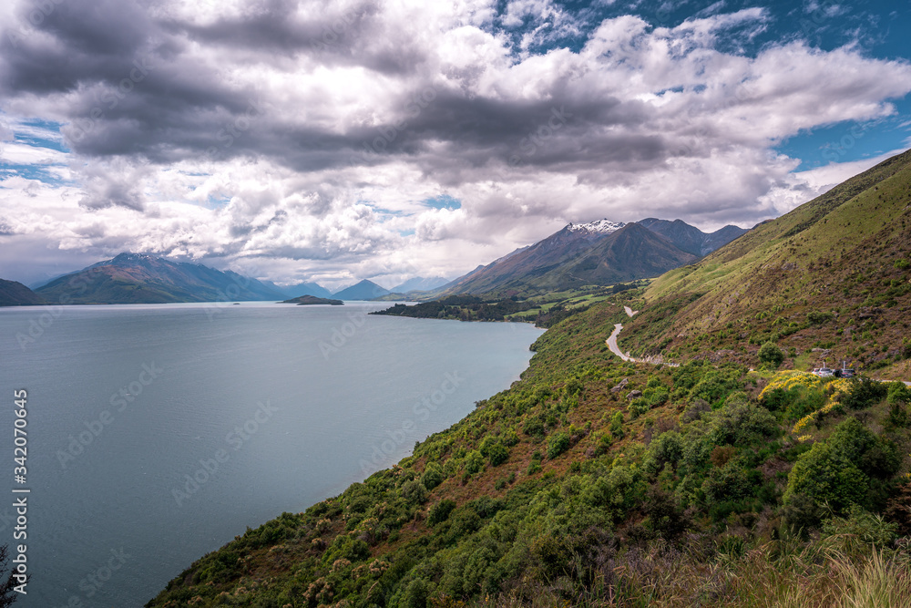 Lake Wakatipu, South Island, New Zealand