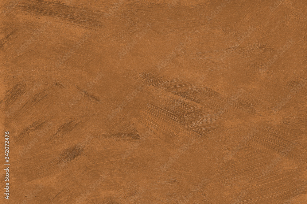 Fototapeta premium Acrylic handmade texture with brush strokes and cracked paint. Craft paper background.