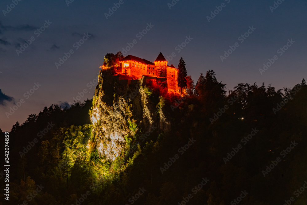 Fototapeta premium panorama of slovenia in summer