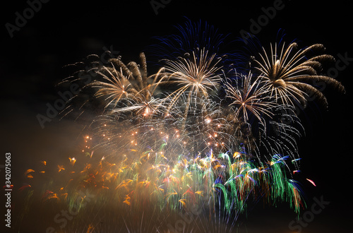 Fireworks on Bahrain National day © Dr Ajay Kumar Singh
