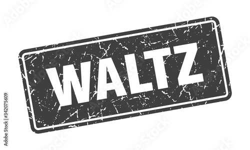 waltz stamp. waltz vintage black label. Sign