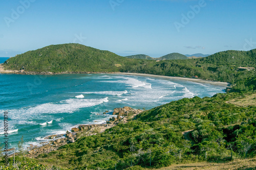 Vermelha Beach - Garopaba. Beautiful natural beach in Santa Catarina, Brazil © Jair