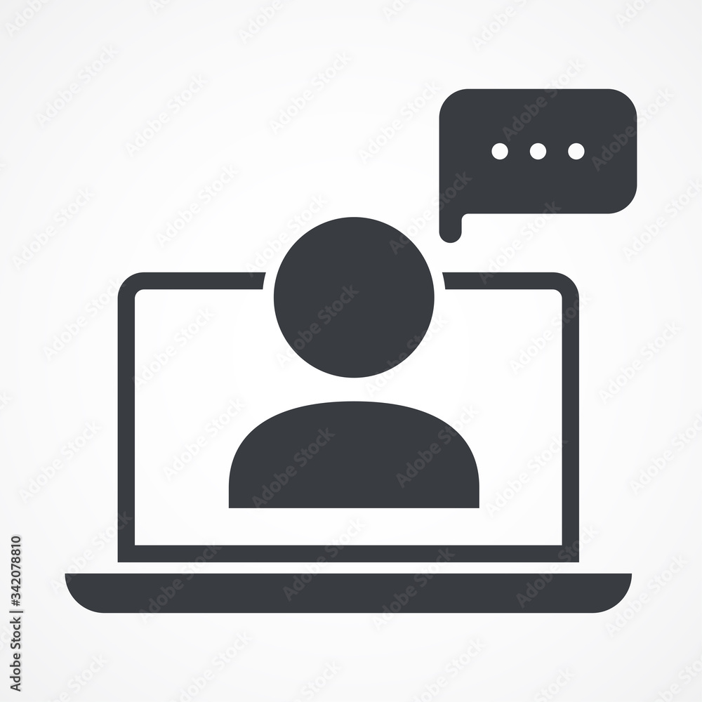 Educational resources vector flat icon, online learning courses, distant education, e-learning tutorials Educational resources vector flat icon, online learning courses, distant education, e-learning tutorials