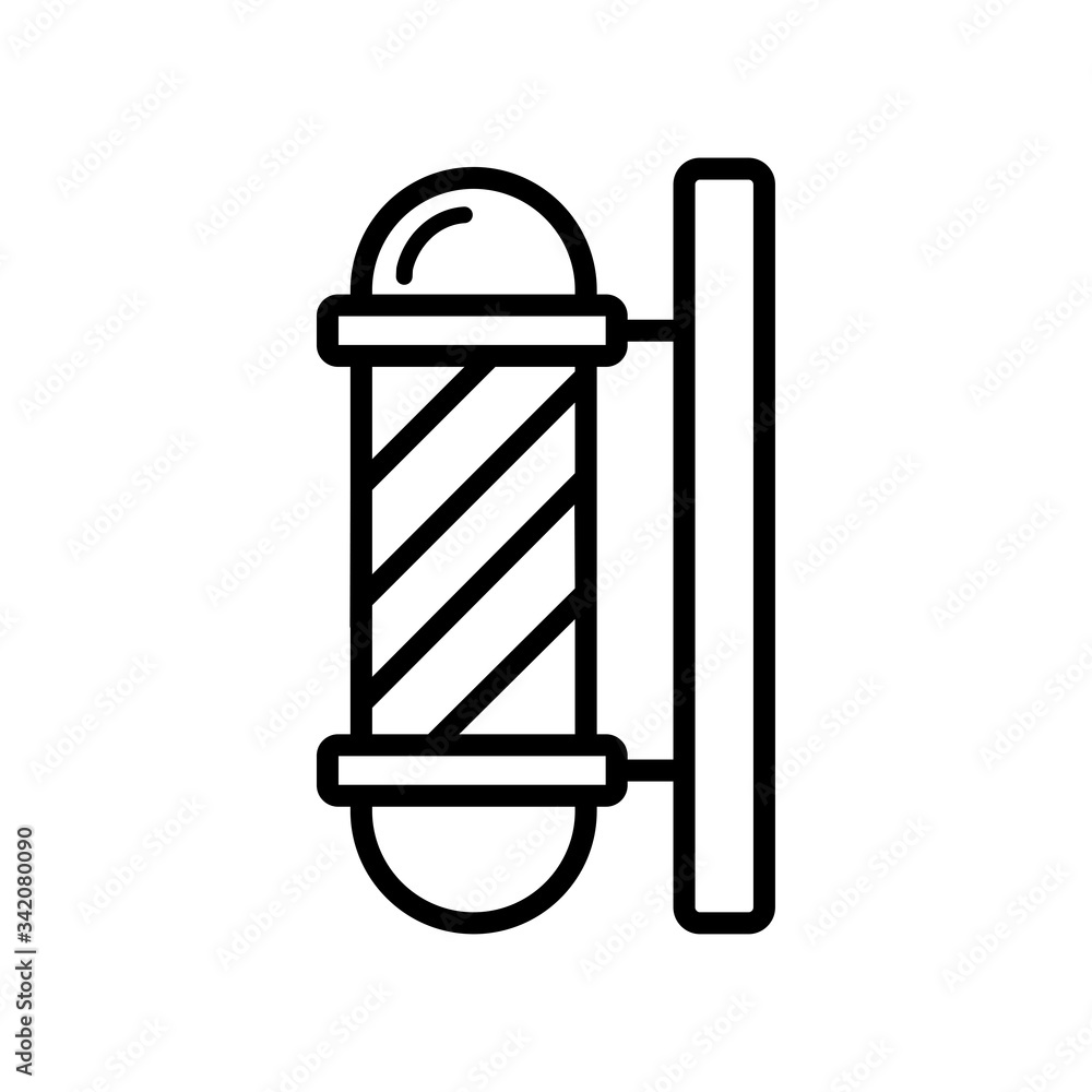 barber pool icon vector template barber pool icon vector template