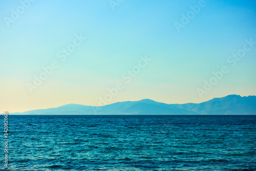 Aegean Sea and Tinos island