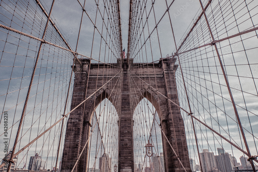 Fototapeta premium brooklyn bridge new york city