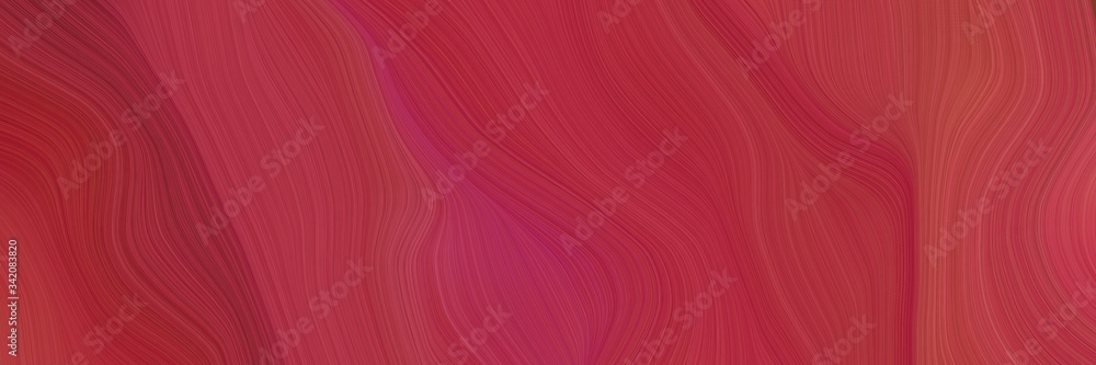 Fototapeta premium background elegant graphic with firebrick, moderate red and dark pink color. curvy background illustration