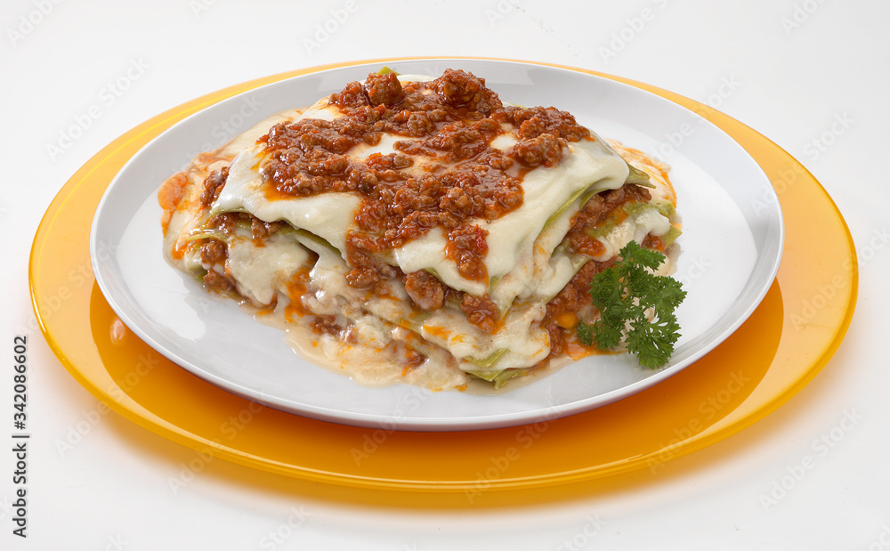 Lasagne al forno con ragù di carne