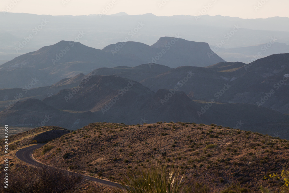 Desert Mountains in the distance