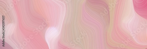 smooth dynamic elegant graphic. modern waves background design with baby pink, pastel pink and pale violet red color