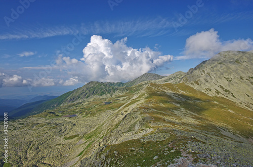 Fototapeta Naklejka Na Ścianę i Meble -  Summer alpine mountain