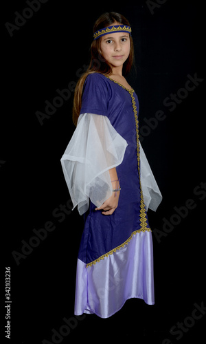 medieval teenager girl