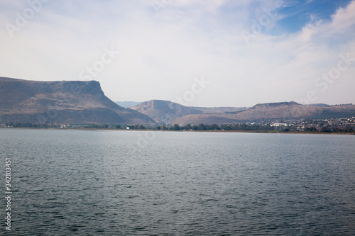 View from the Sea of Galilee 