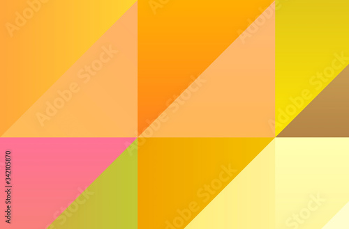 Orange and red abstract vector background. Simple pattern.