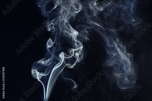 Movement of abstract smoke