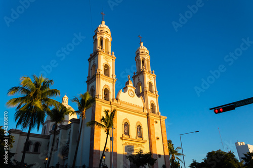 Famous Cathedral Basilica of Our Lady of the Rosary located in the city center