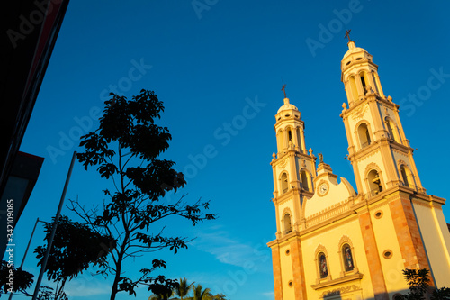 Famous Cathedral Basilica of Our Lady of the Rosary located in the city center photo