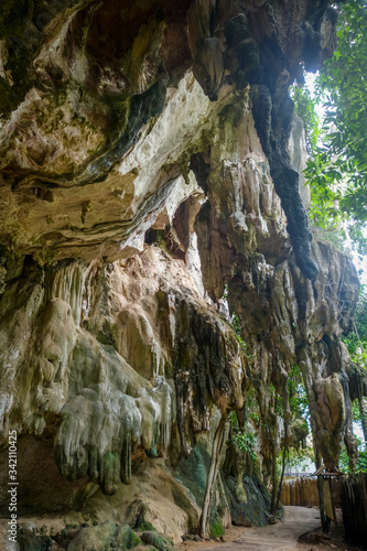 Limestone cliffs in Krabi, Thailand