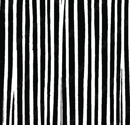 Full Abstract Vector Pattern for girls boys clothes. Black and White Wallpaper for textile. Fashion style fabric print.