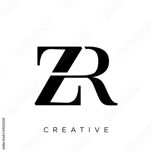 Photos zr company logo design