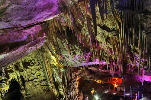 Prometheus (Kumistavi) cave near Tskaltubo and Kutaisi. Imereti region. Georgia photo