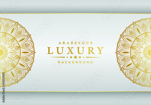 
Luxury mandala background with  arabesque pattern arabic 
islamic east style.decorative mandala for print, poster, cover, 
brochure, flyer, banner.