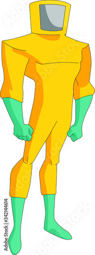 Illustrartion of strong decontamination Hero