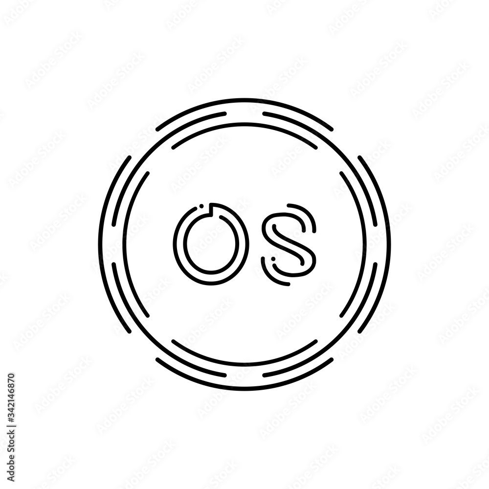 Initial Monogram Letter OS Logo Design Vector Template. Digital Technology OS Letter Logo Design Initial Monogram Letter OS Logo Design Vector Template. Digital Technology OS Letter Logo Design