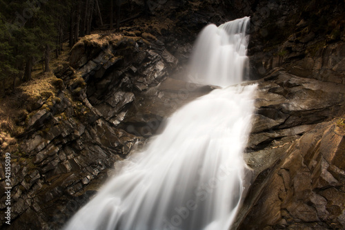 Krimmler waterfall in Austria