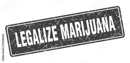 legalize marijuana stamp. legalize marijuana vintage black label. Sign