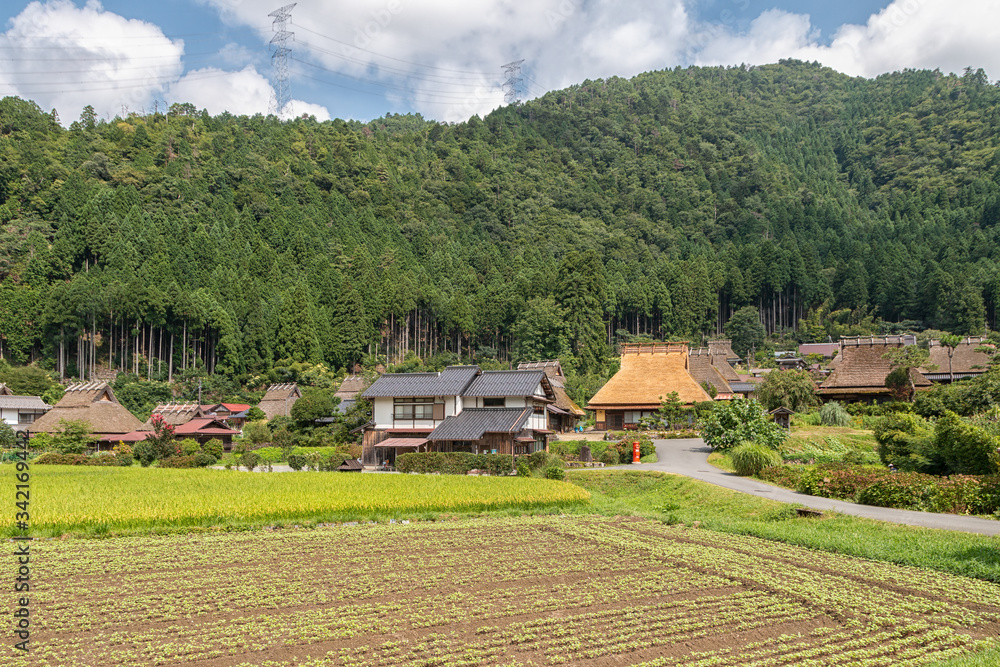 The Miyama District in Rural Kyoto Prefecture, Japan
