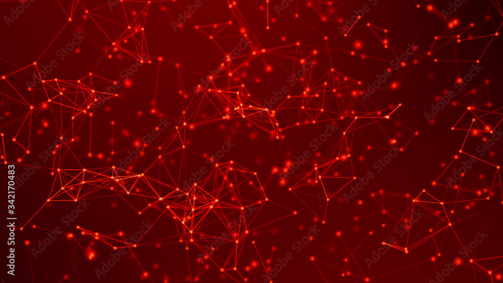 Red Plexus Background 02 Red Plexus Background 02
