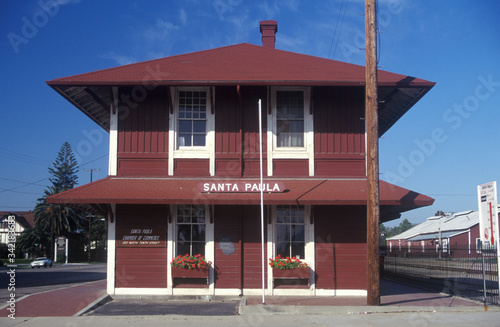 Santa Paula Historic Train Station in Santa Paula, California photo