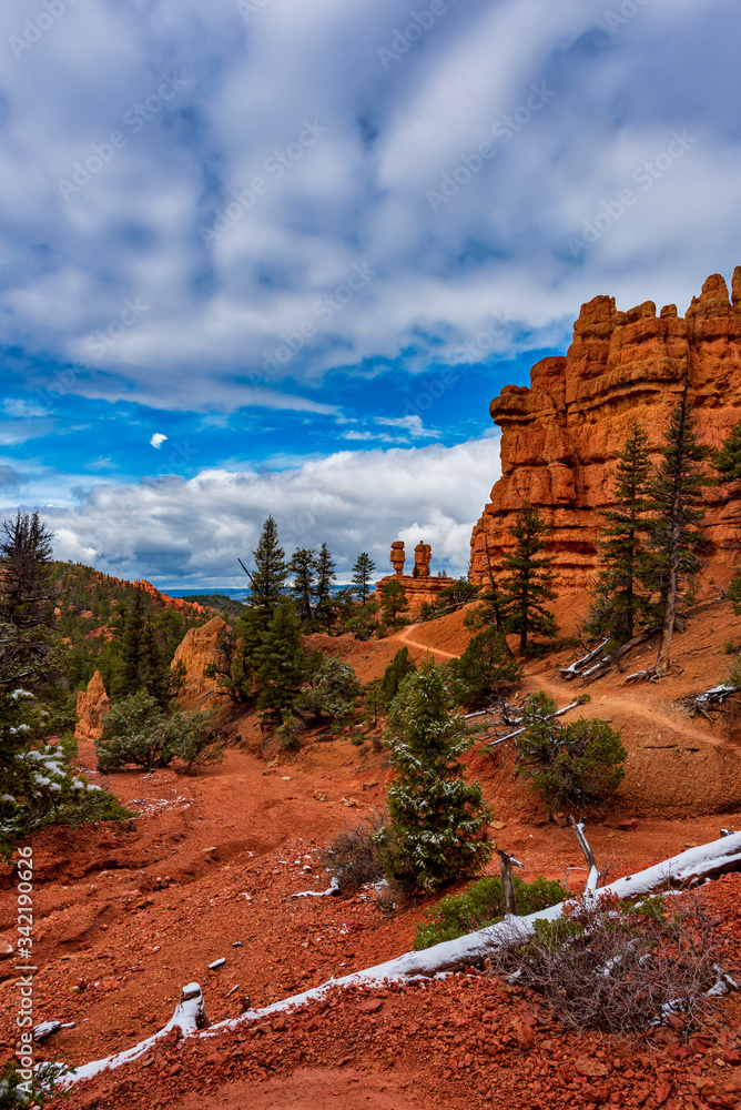 Salt and Pepper Shaker Rocks, Red Canyon, Dixie National Forest, Utah, USA