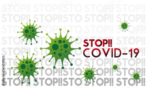 Coronavirus medical poster