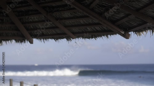 umbrellas on the beach photo