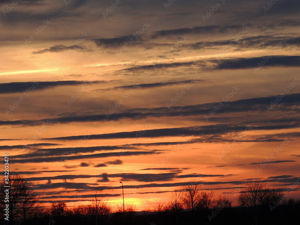 Fototapeta premium Abendrot