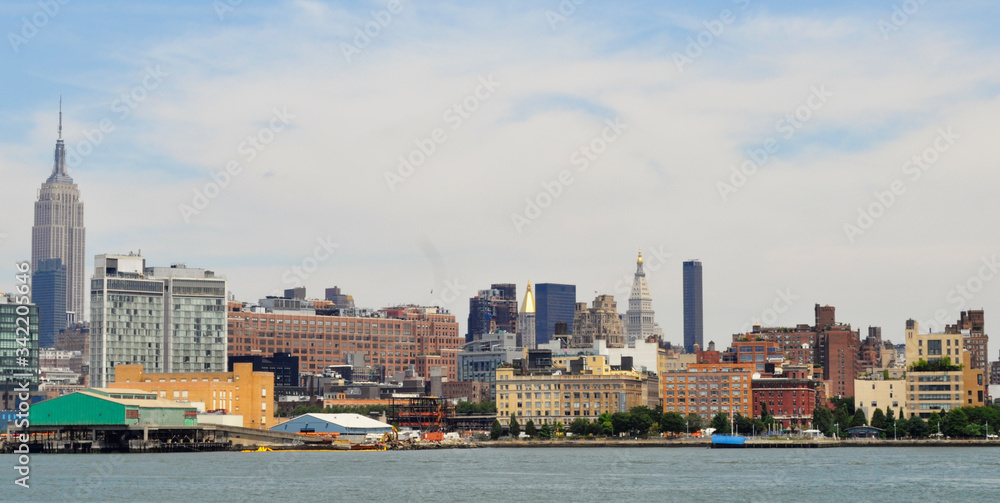 Fototapeta premium new york city skyline