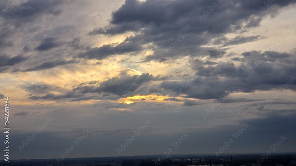 Obraz premium clouds at sunset