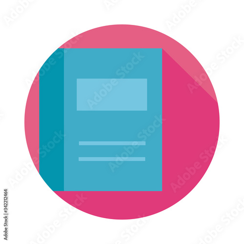 Free Download text book block style icon - GFXLoad