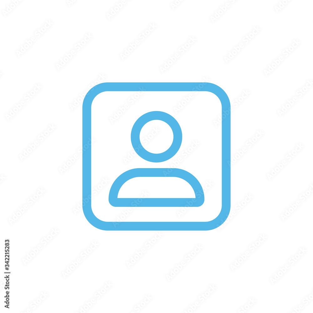 User profile vector icon. Person character pictogram for apps and social media profiles. User profile vector icon. Person character pictogram for apps and social media profiles.